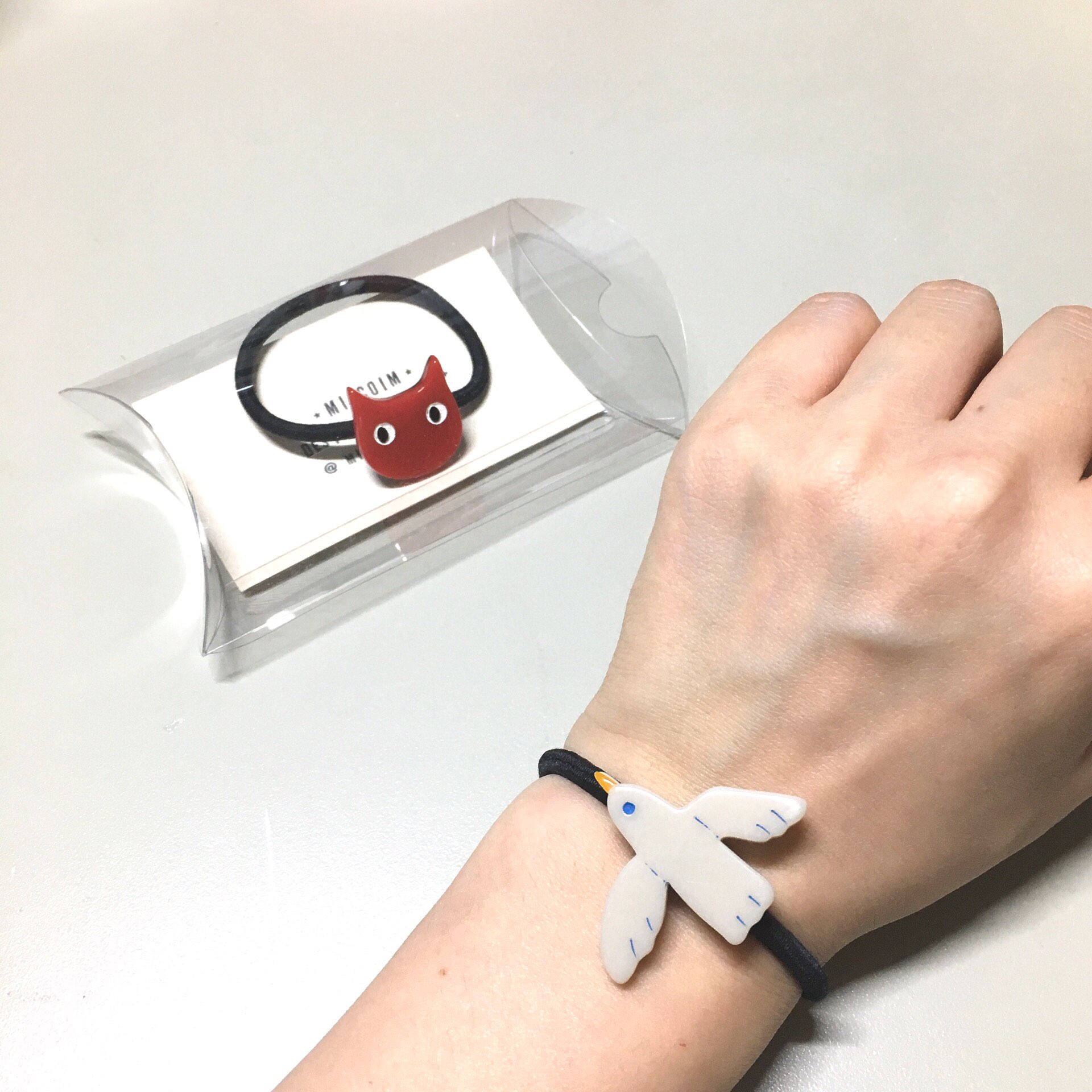 😺 고양이친구 오너먼트 헤어타이 | 아이디어스