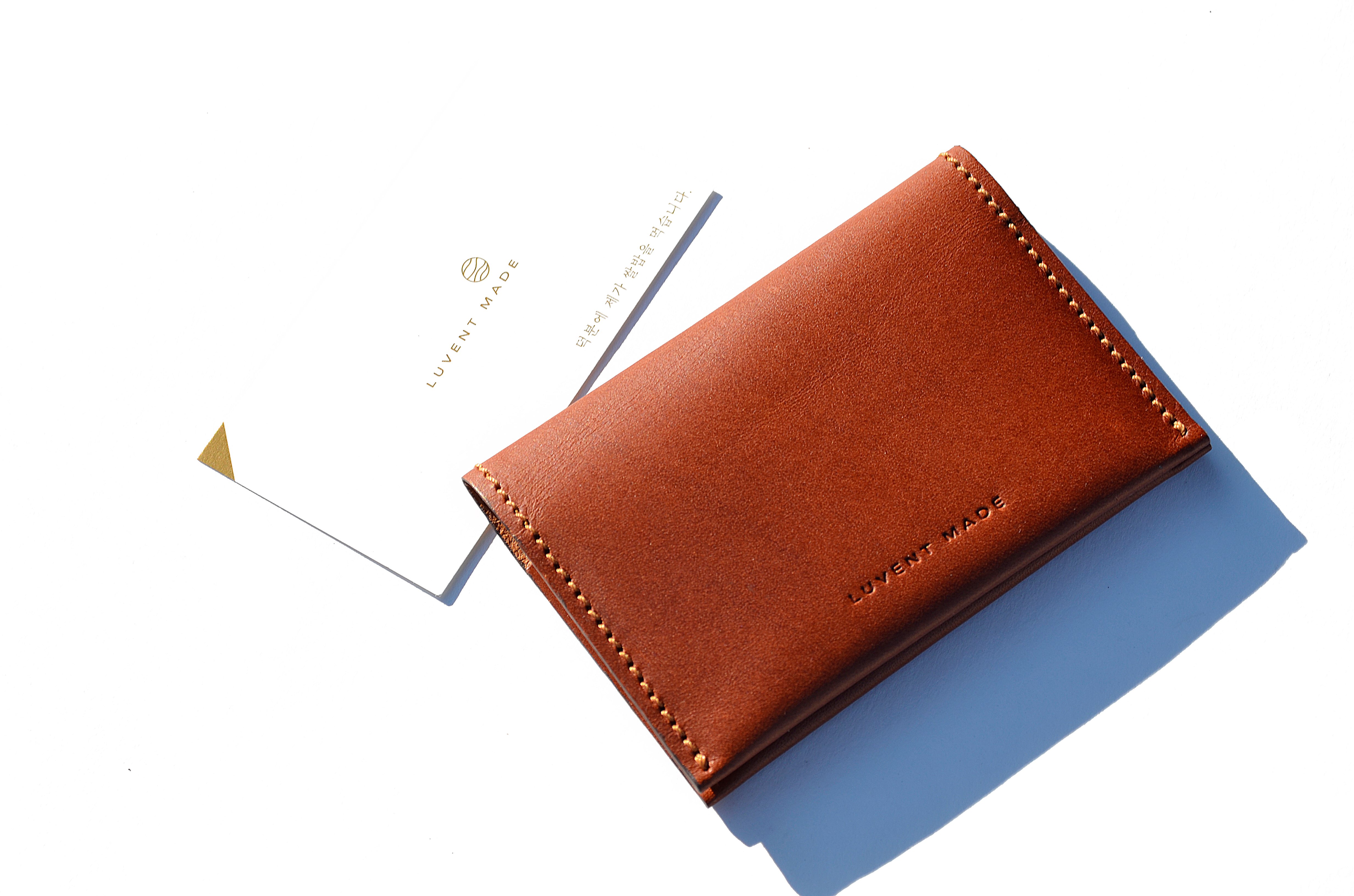 이태리 부테로레더 슬림 명함지갑! | 아이디어스