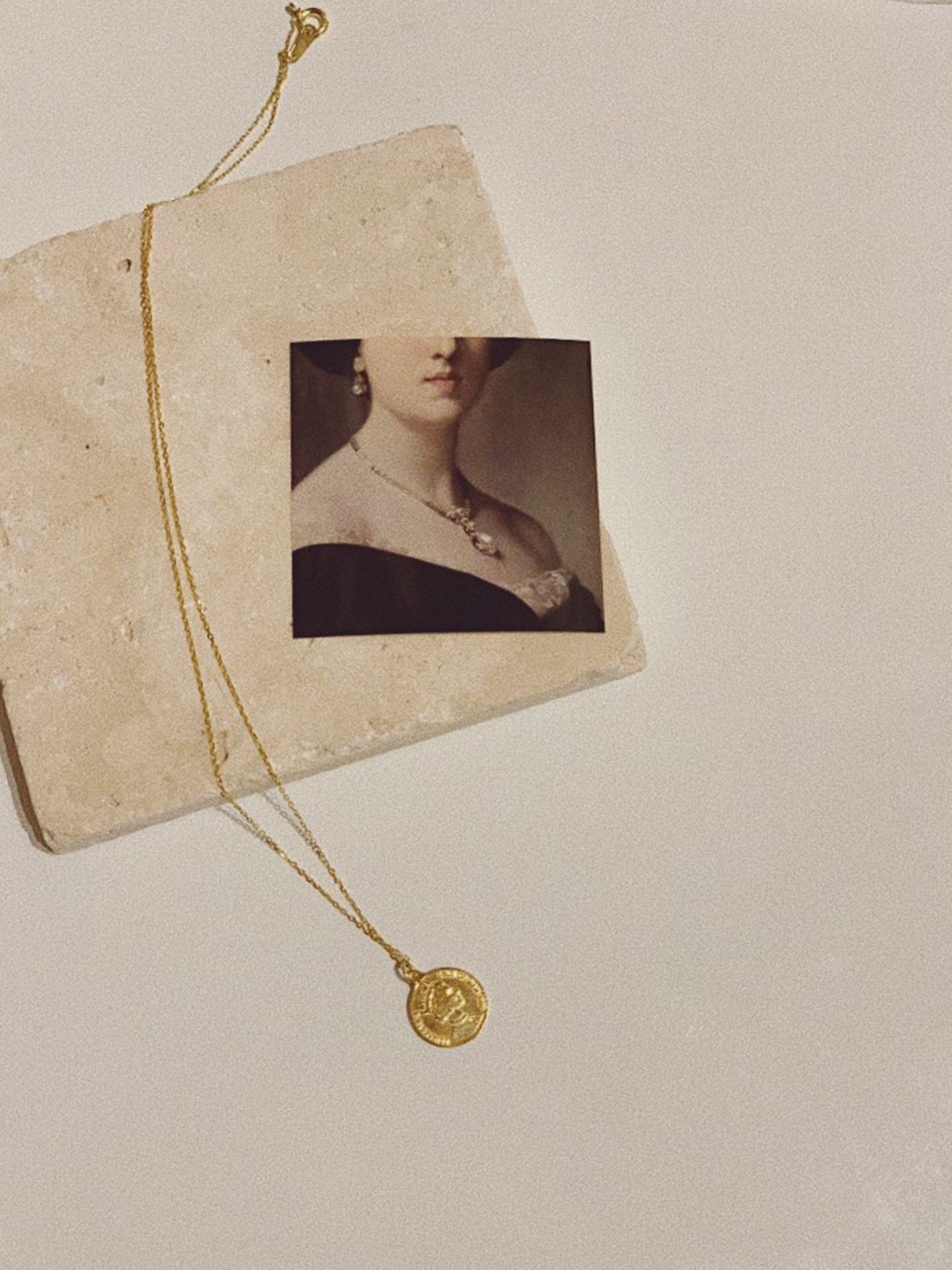 행운의코인목걸이(18Kx실버925) | 아이디어스