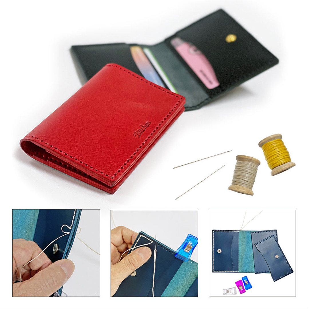 Leather Card Wallet Making Kit