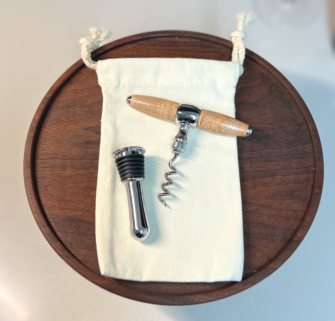 Wine opener stopper winesupplies Maple tree