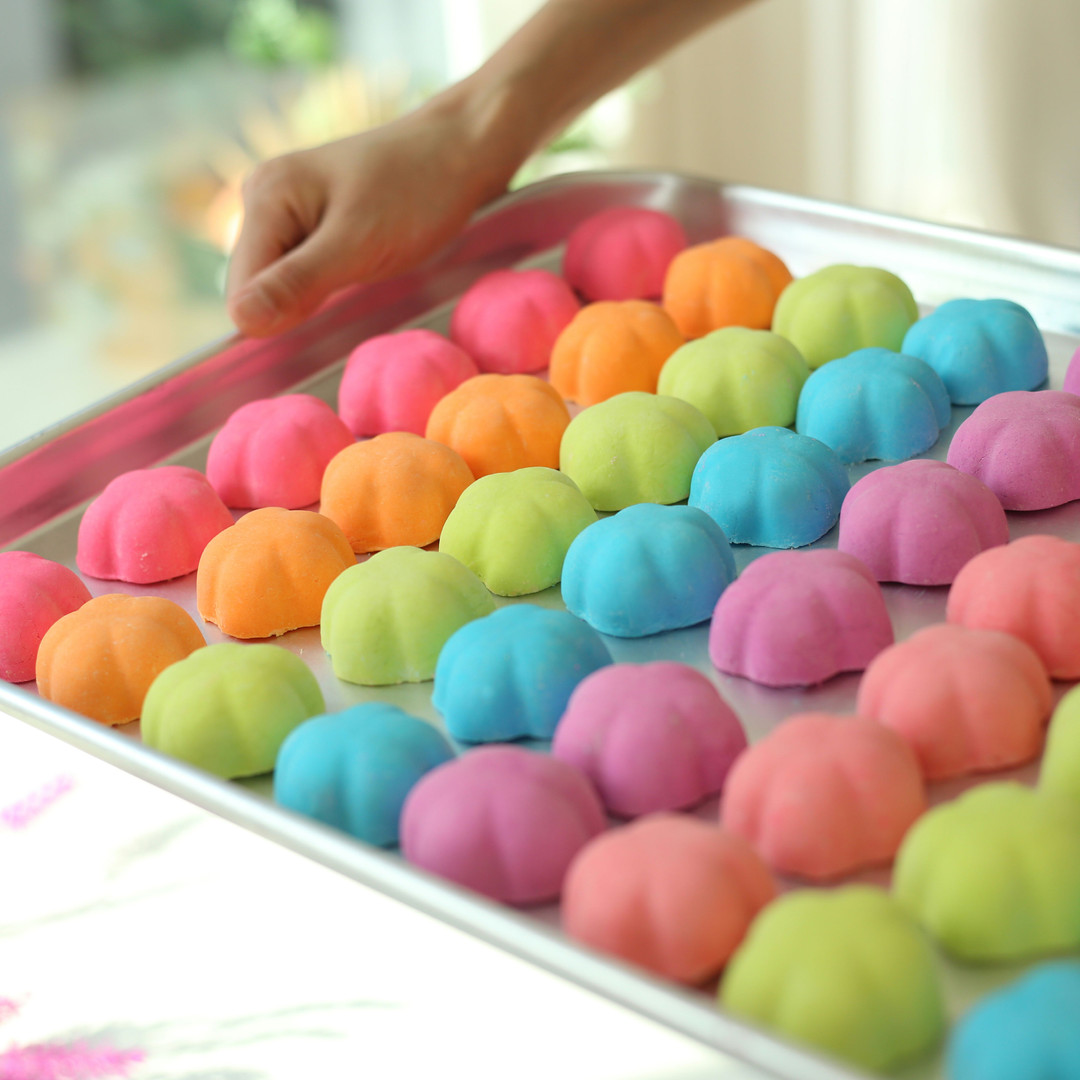 [ALL DAY CUSTABLE] Bubble bath bar 30g | idus