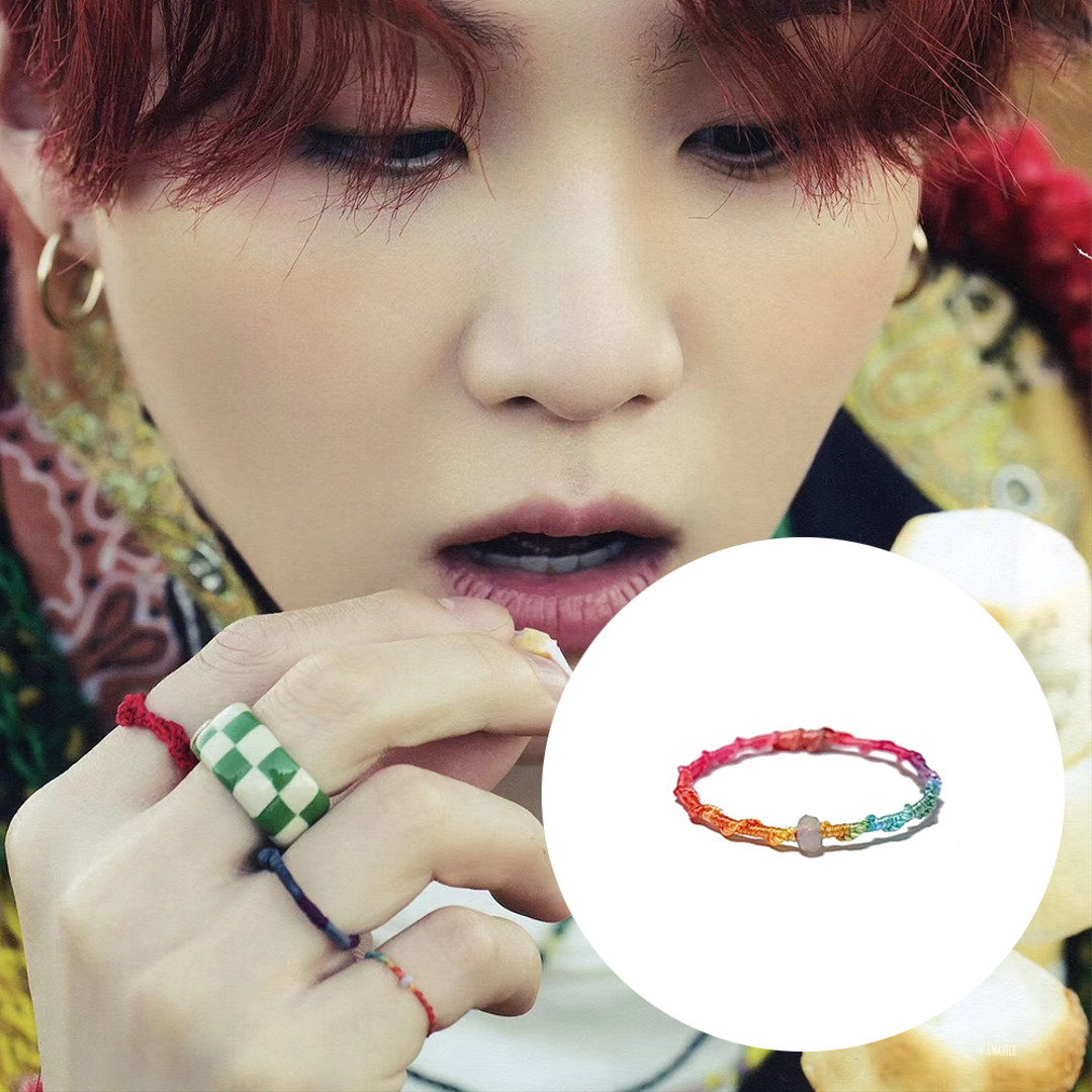 [BTS SUGA] Gookhwa Crystal Ring | idus