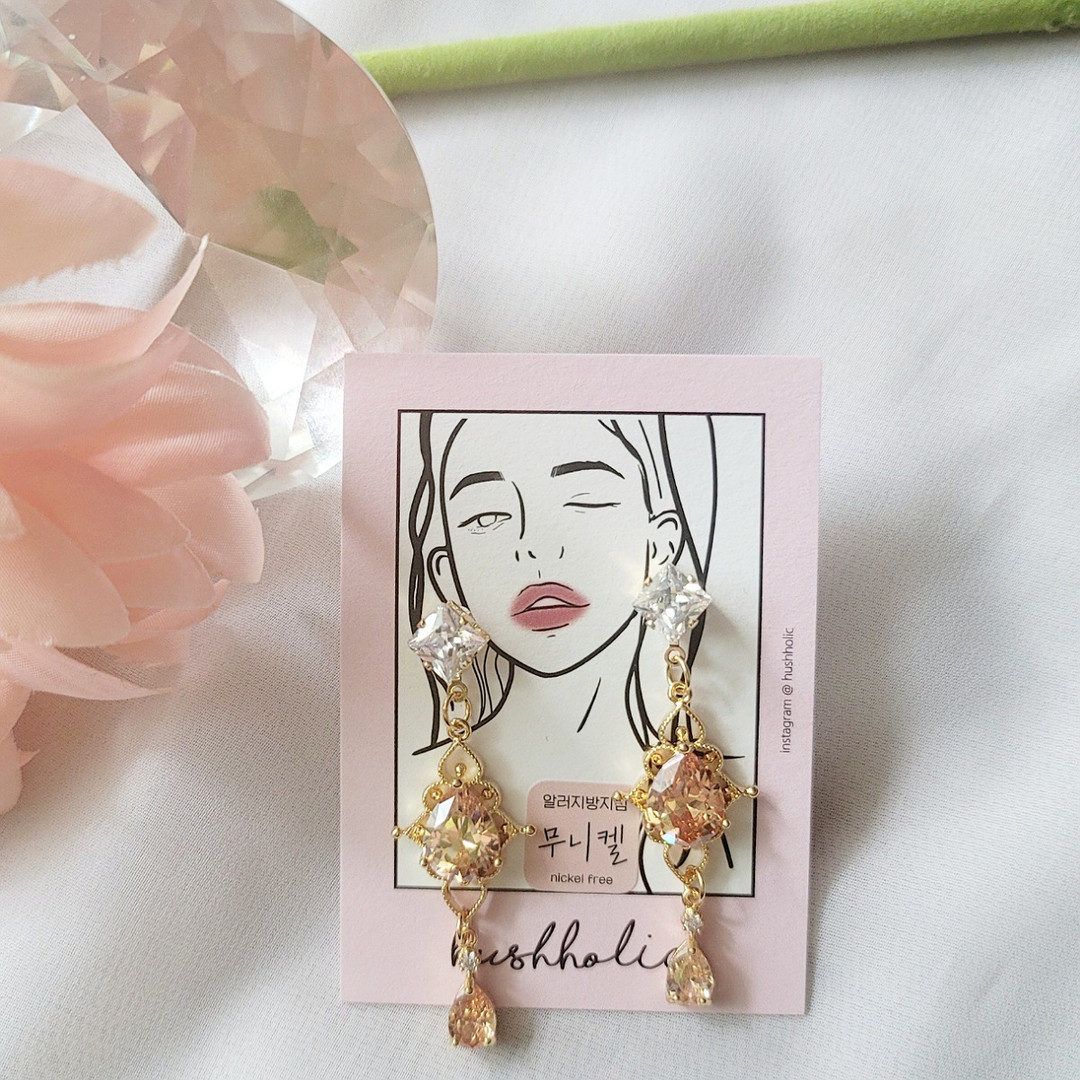 EarringsByGrace Gold Chain Dusters main image 1
