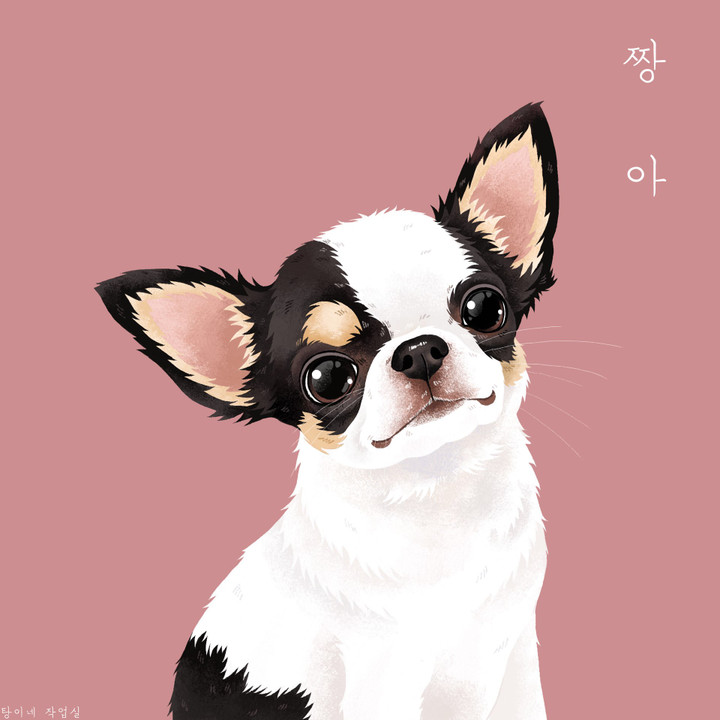 반려동물초상화 | 아이디어스 반려동물초상화