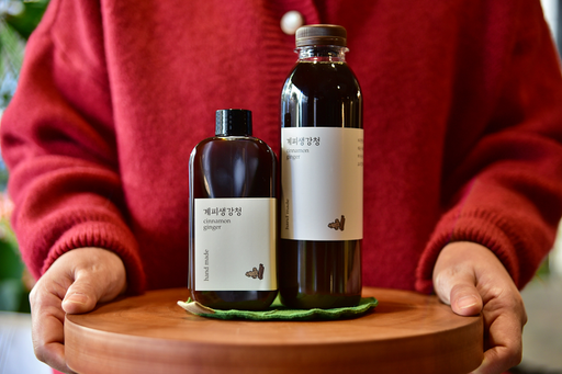 차가운 겨울을 든든히 마시면 좋은 건강음료 추천~하율정과 수제생강추출물 3