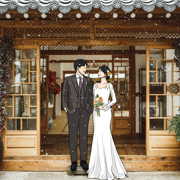 웹툰감성그림일러스트 드로잉 캐리커처 커플 생일 | 아이디어스 웹툰감성그림일러스트 드로잉 캐리커처 커플 생일