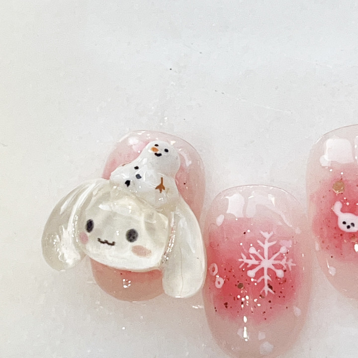 머리위에 녹는 눈사람 ☃️