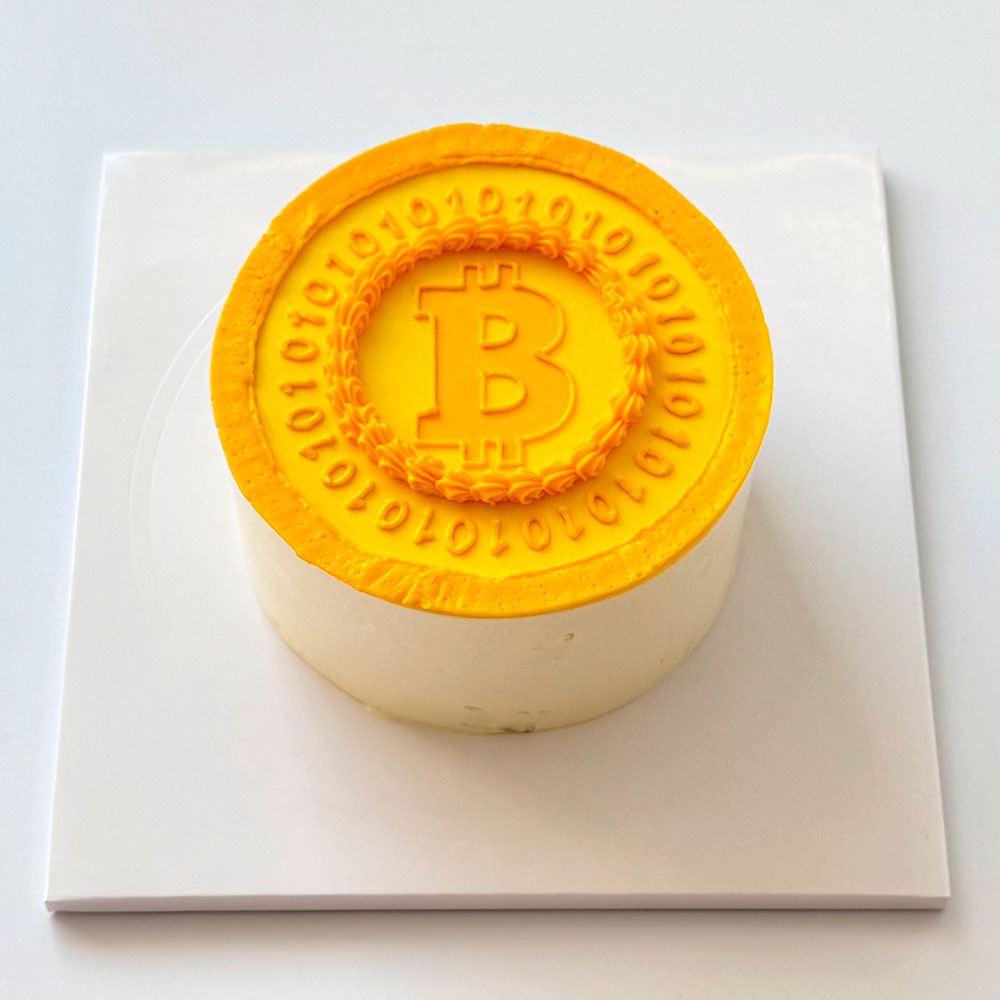 비트코인케이크 레터링케이크(당일발송 토일월배달가능) [원산지:작품정보참조] | 아이디어스