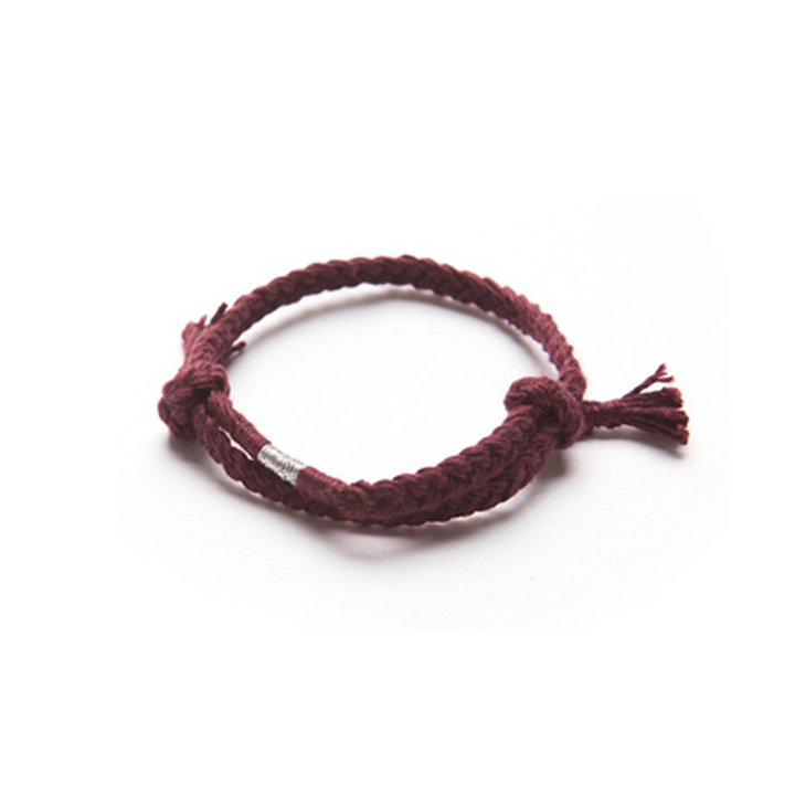 [BTS RM] SINGLE WEAVING / handmade thread wish bracelet