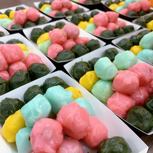 알록달록 쫄깃쫄깃한 꿀떡🍡 | 아이디어스