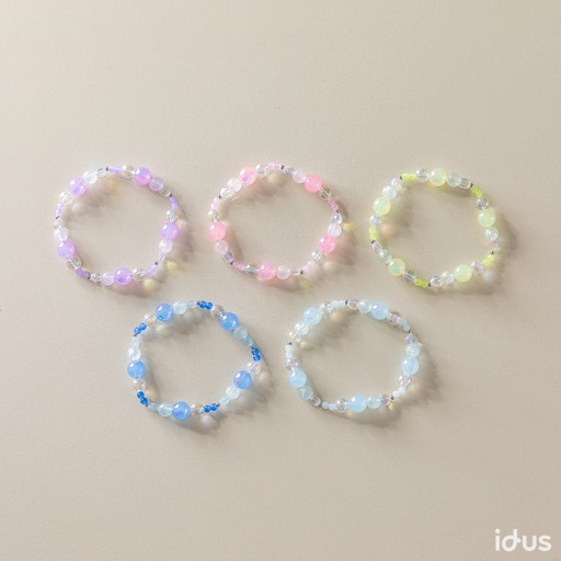 🥛밀크 젤리 비즈 팔찌 (5colors) | 아이디어스 🥛밀크 젤리 비즈 팔찌 (5colors)