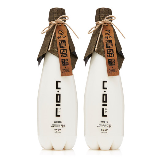 1932포천일동 담은생막걸리 WHITE 750ml *2 | 아이디어스 1932포천일동 담은생막걸리 WHITE 750ml *2