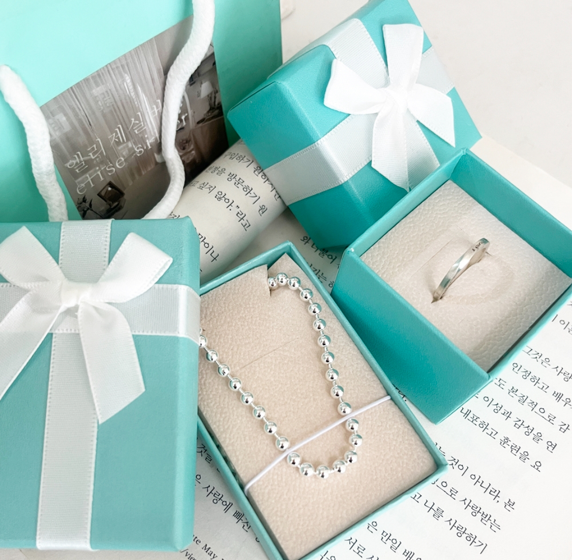 실버925 유니크 포인트 코인 두줄발찌 | 아이디어스