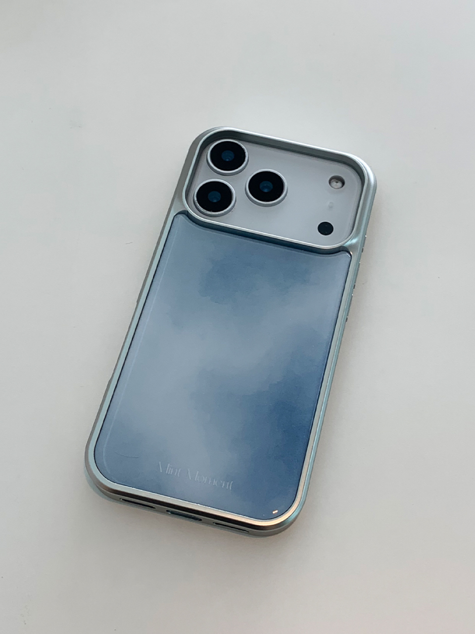 Misty Blue iPhone MagSafe Bumper Case | idus