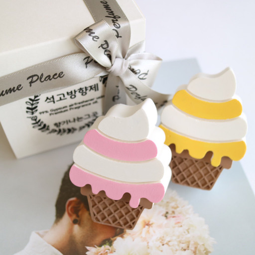 석고방향제🍦소프트 아이스크림 | 아이디어스 - 핸드메이드, 수공예, 수제 먹거리 석고방향제🍦소프트 아이스크림