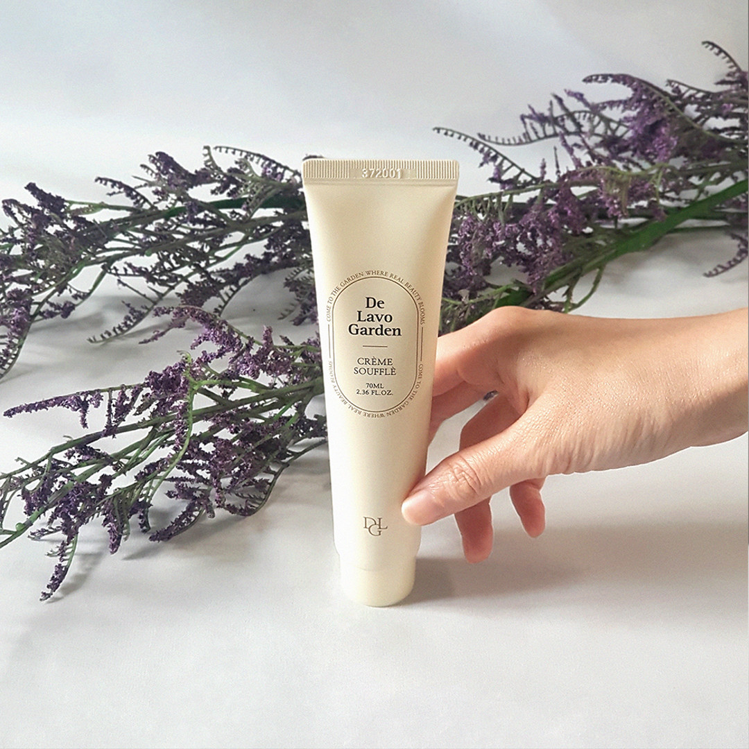 De Lavo Garden Lavender Creme Souffle (Moisturizing cream) 70g