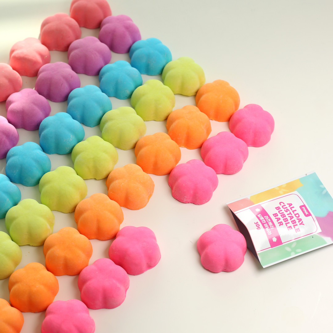 [ALL DAY CUSTABLE] Bubble bath bar 30g