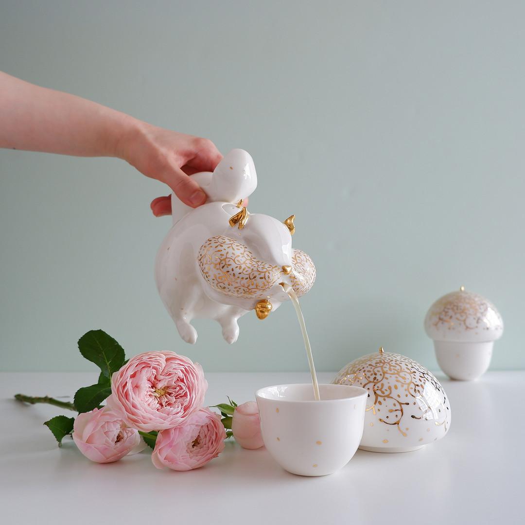ジョウン・シウム 陶芸 どんぐりカップ | アイディアス