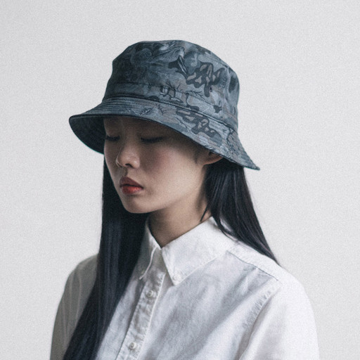 CAMO BUCKET HAT (BK) | 아이디어스 - 핸드메이드, 수공예, 수제 먹거리 CAMO BUCKET HAT (BK)