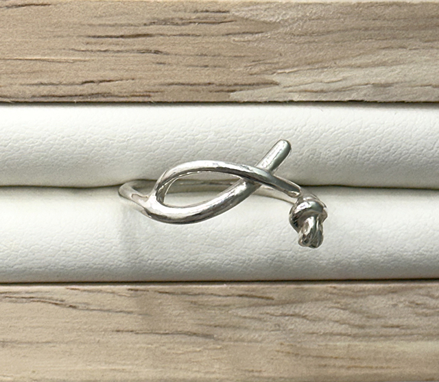 Fortune Rings Silver Fish fortune silver ring | idus