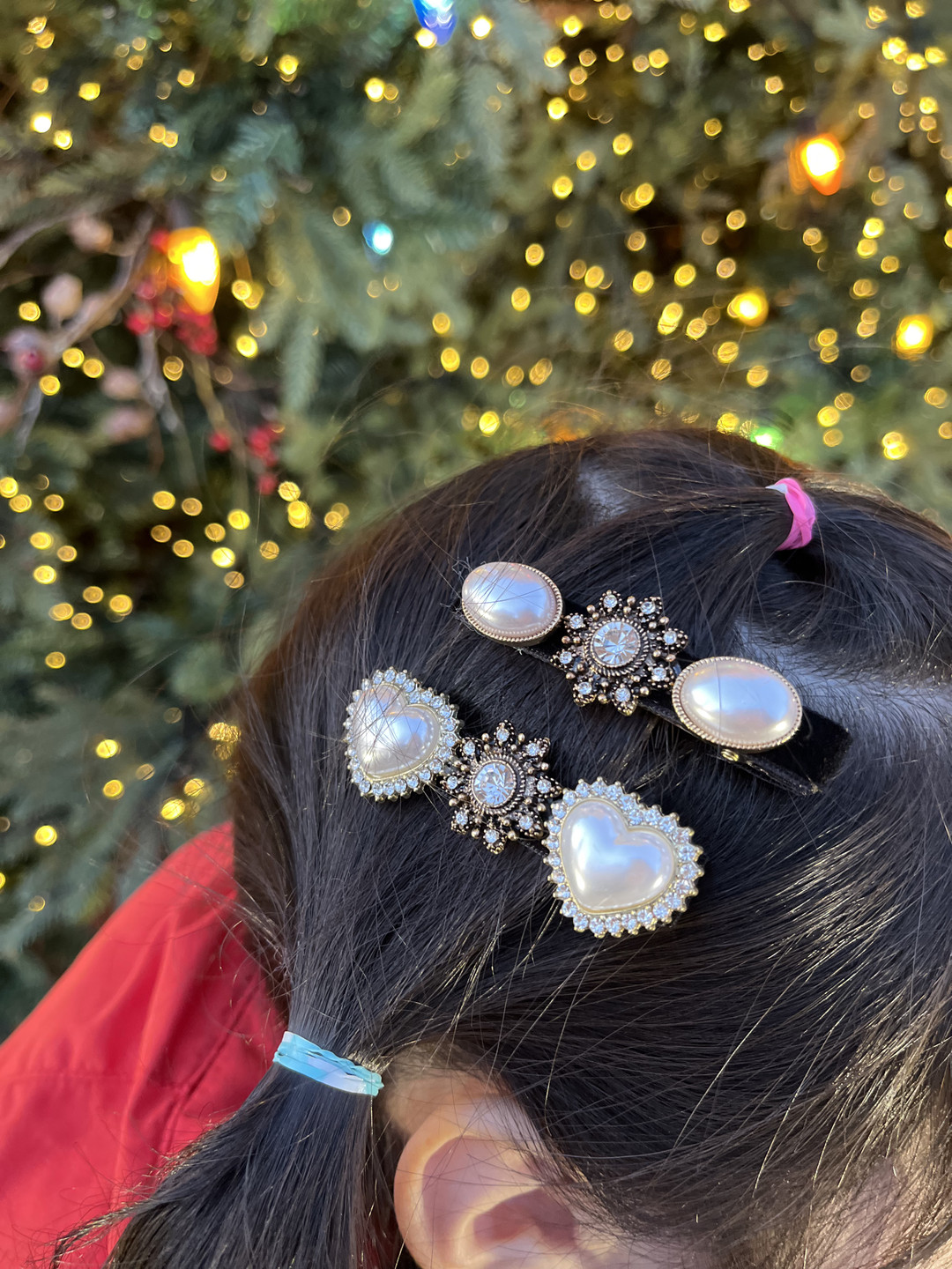 Velvet Hairpin Mini hair Pin Velvet hairclaw