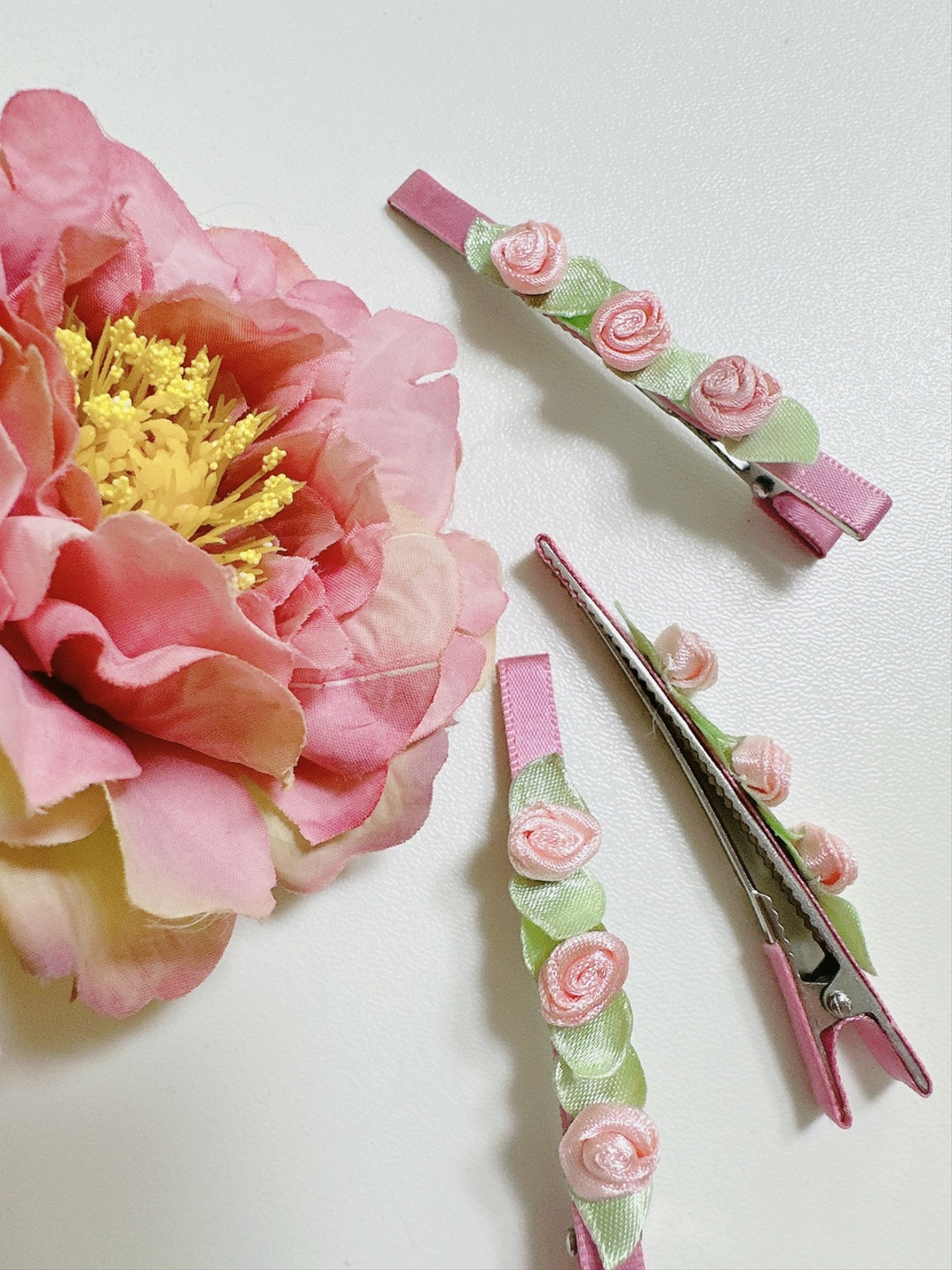 NEW Accessories Handmade lovely Flower Beautiful Hair Pins