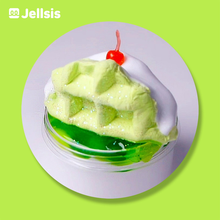 🍈 크림듬뿍 메론와플 / 생크림+물젤리 점섞슬 | 아이디어스
