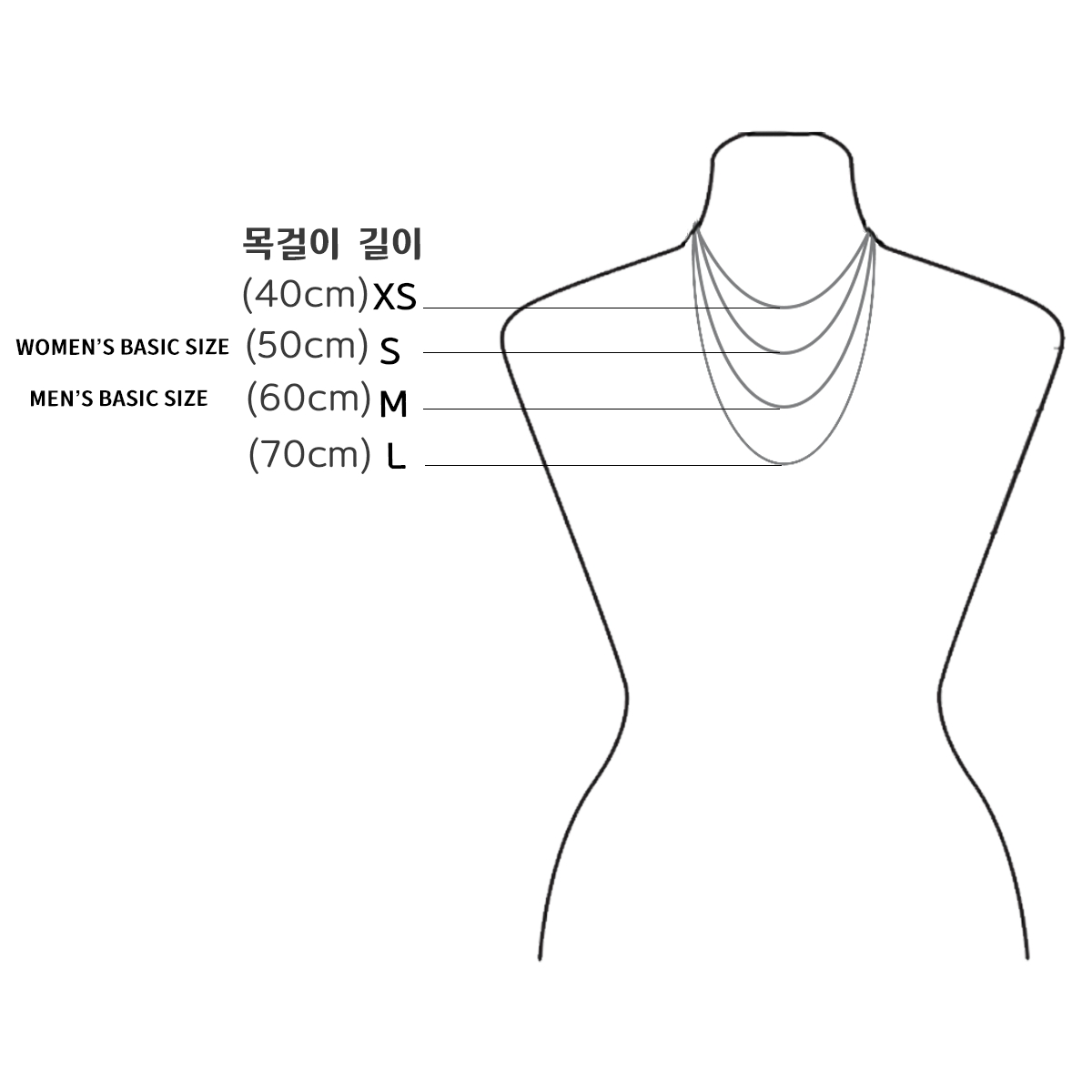 써지컬 목걸이 Surgical(SPN-11) 3컬러 | 아이디어스