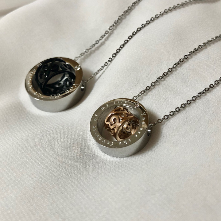 🖤Doublering Neacklace | 써지컬 | 아이디어스