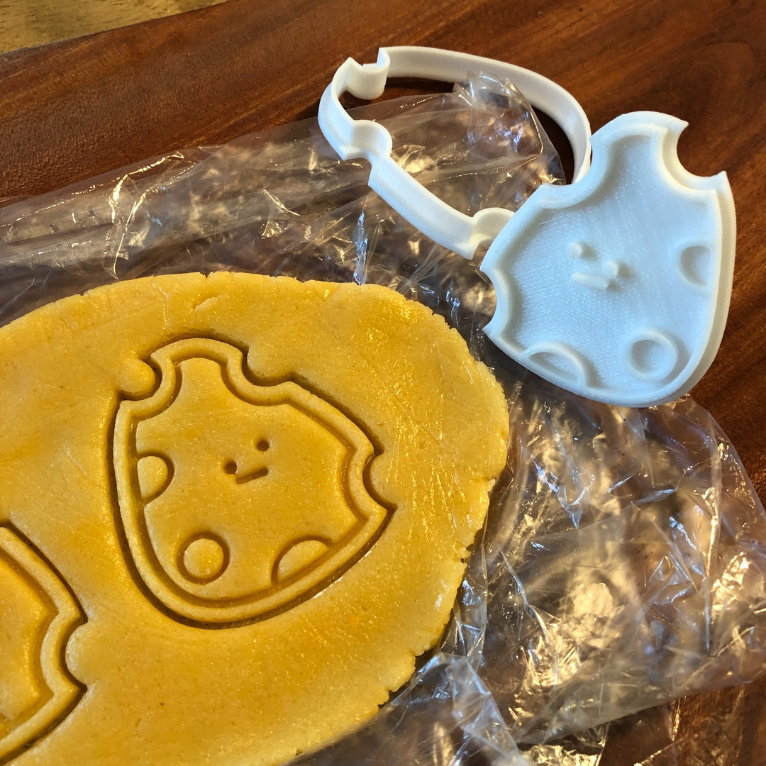 Cheese Cookie Cutter / Making Yellow Cheese Cookie