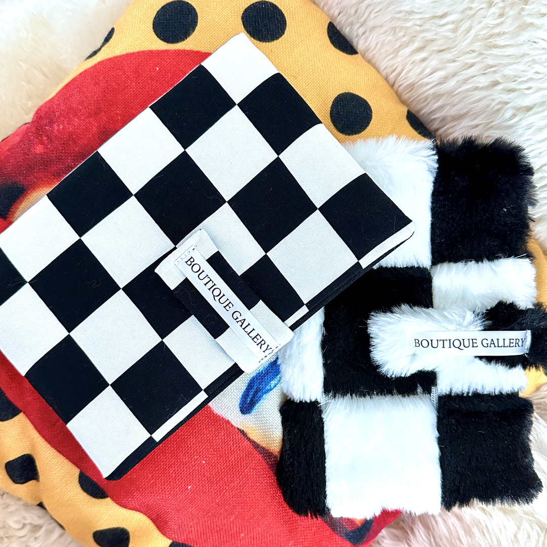 Kitch emotional checkerboard diary cover book cover size can be made ...