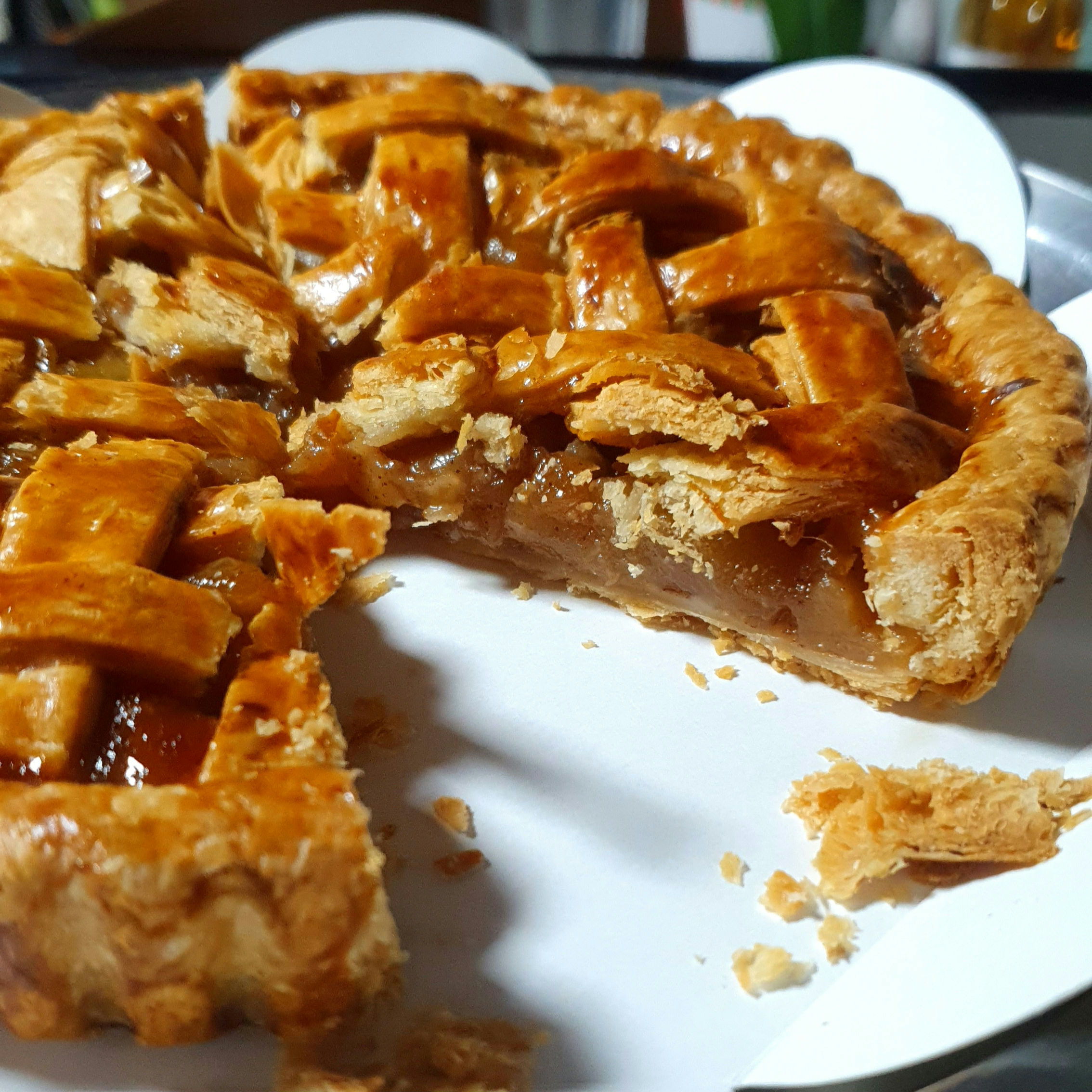 수제 오리지날 애플파이 사과파이 중형 대형 [원산지:작품정보참조] | 아이디어스