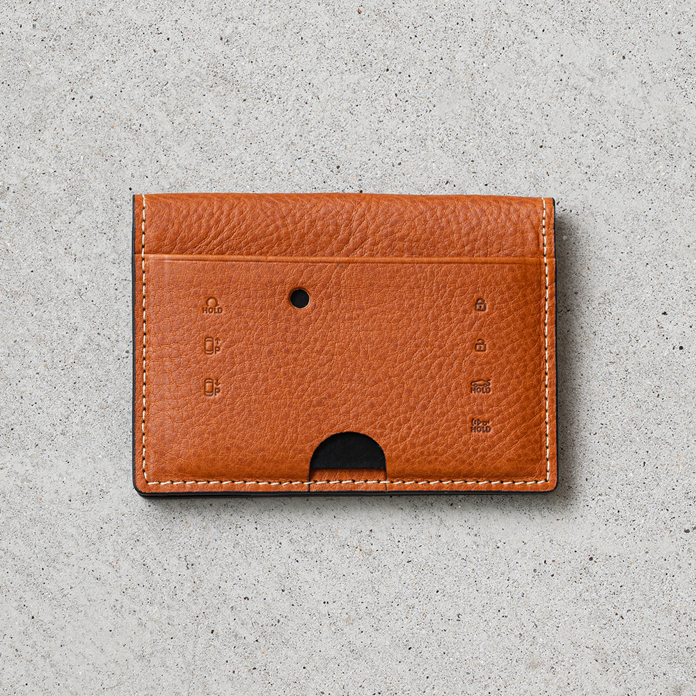 현대 스마트 카드 가죽 지갑 키홀더 | 아이디어스