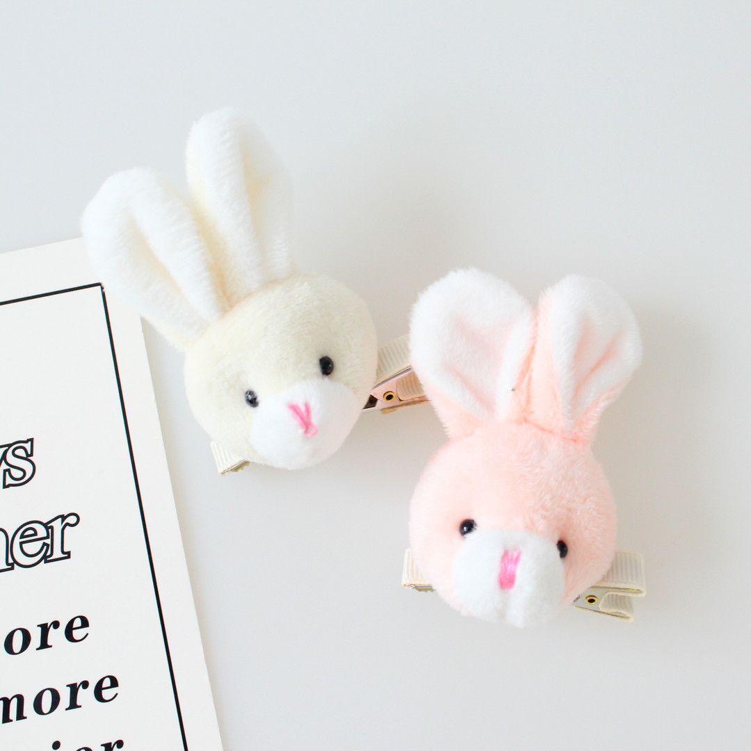 [Baby/Kids] Soft rabbit tongs pin 2color