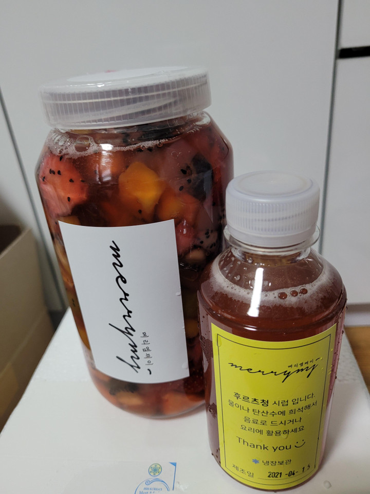 ♥️후르츠청 수제과일청 수제청 후르츠봉봉♥️ | 아이디어스 - 핸드메이드, 수공예, 수제 먹거리 ♥️후르츠청 수제과일청 수제청... 