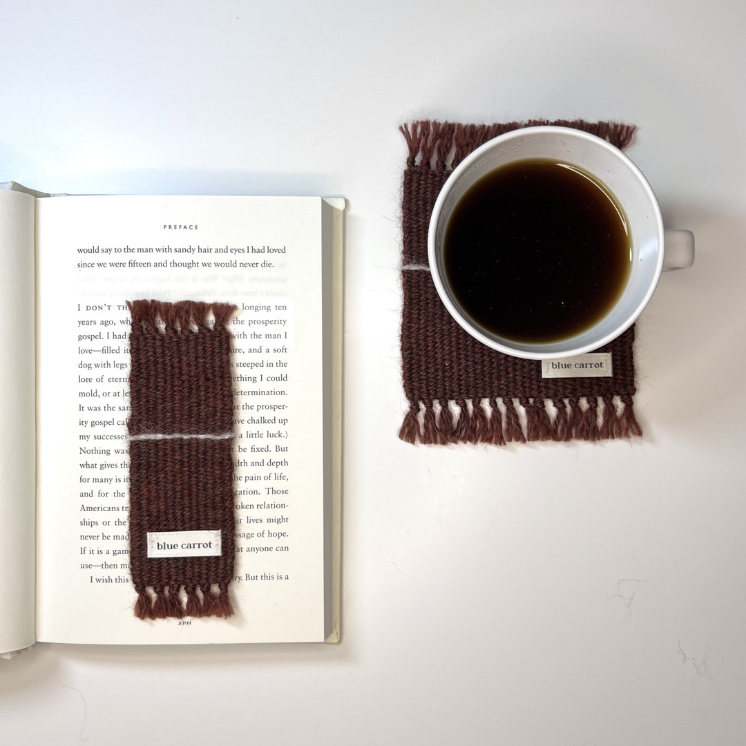 [Gift Set] Pause Line Bookmark & Coaster Set | idus