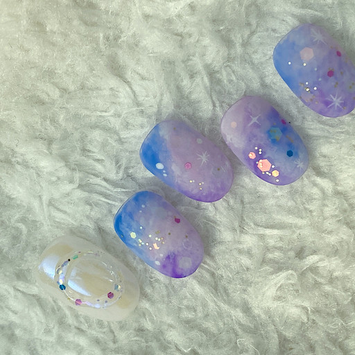 [재네프]재네프 네일팁 오묘한🌌은하수를 올수제로 | 아이디어스 [재네프]재네프 네일팁 오묘한🌌은하수를 올수제로