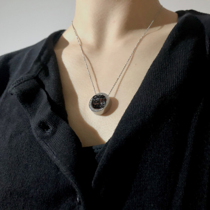 🖤Doublering Neacklace | 써지컬 | 아이디어스
