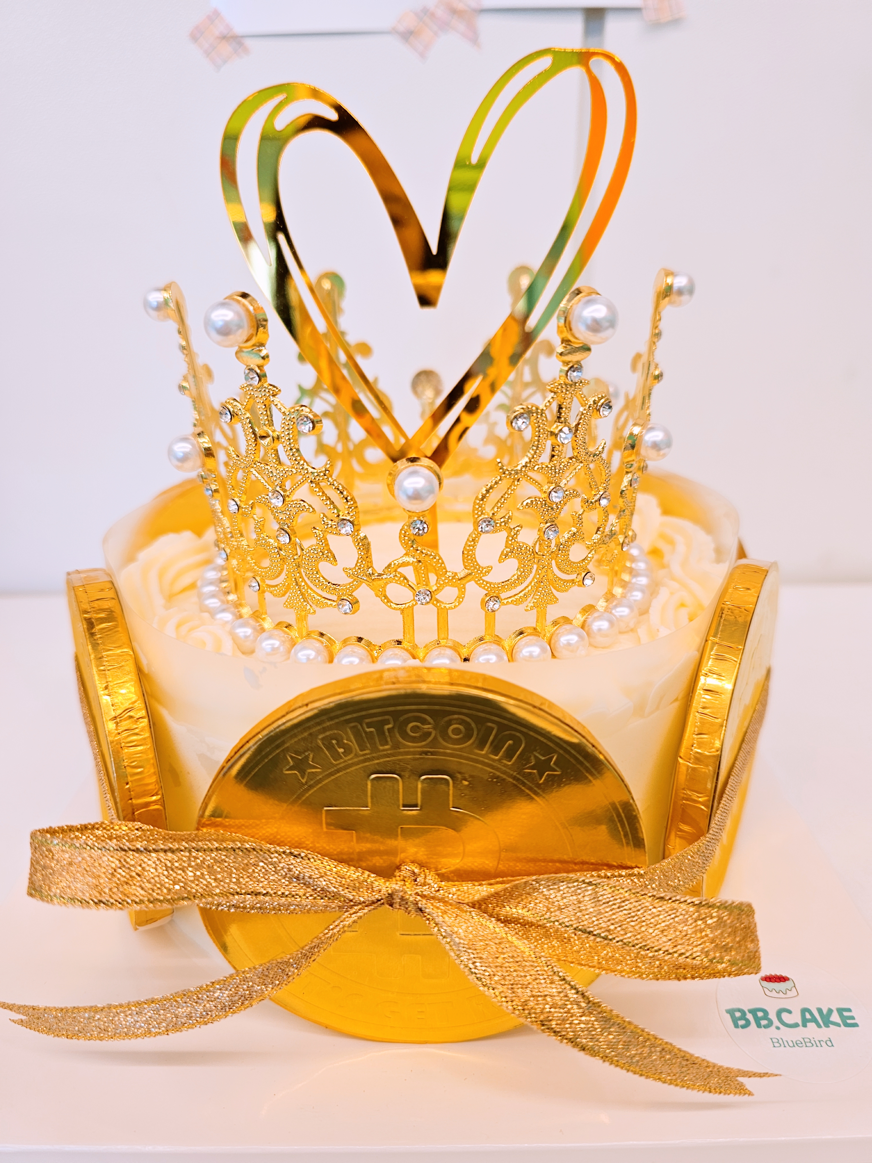 골드케이크🌟(생일 환갑 칠순 선물) 비트코인케이크 [원산지:작품정보참조] | 아이디어스