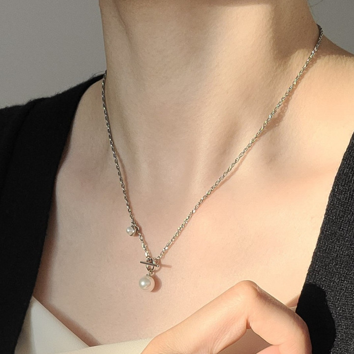 Charm Necklace Pandora Loving Sentiments Silver Charm Pandora