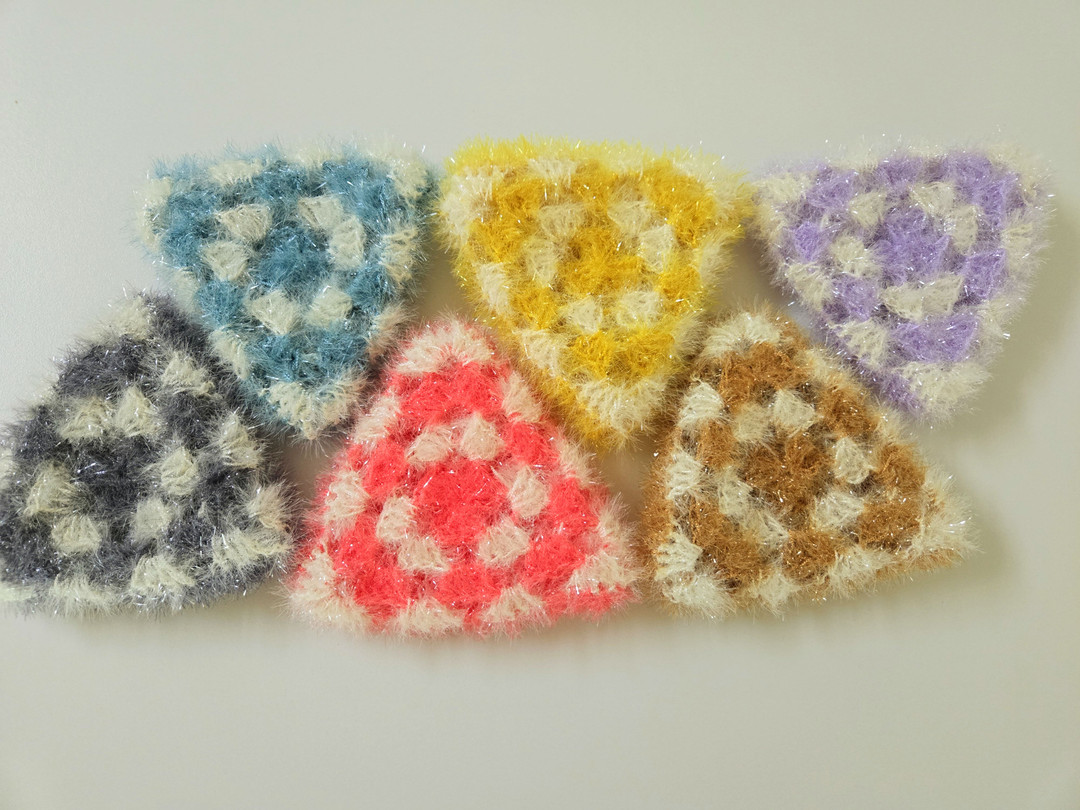 Triangle washcloth (3p color selection) | idus