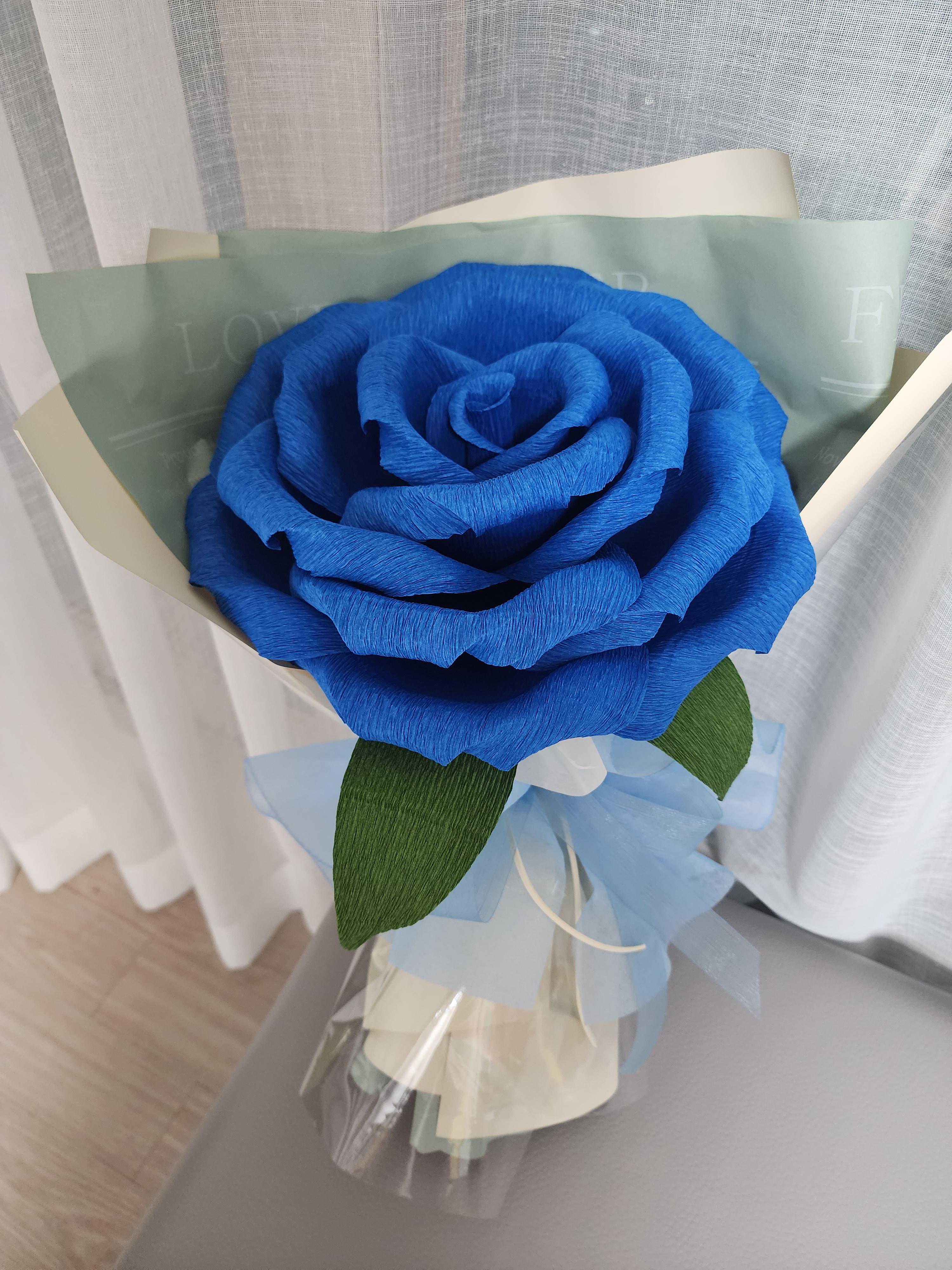 특별한선물⚘점보장미 페이퍼플라워 | 아이디어스