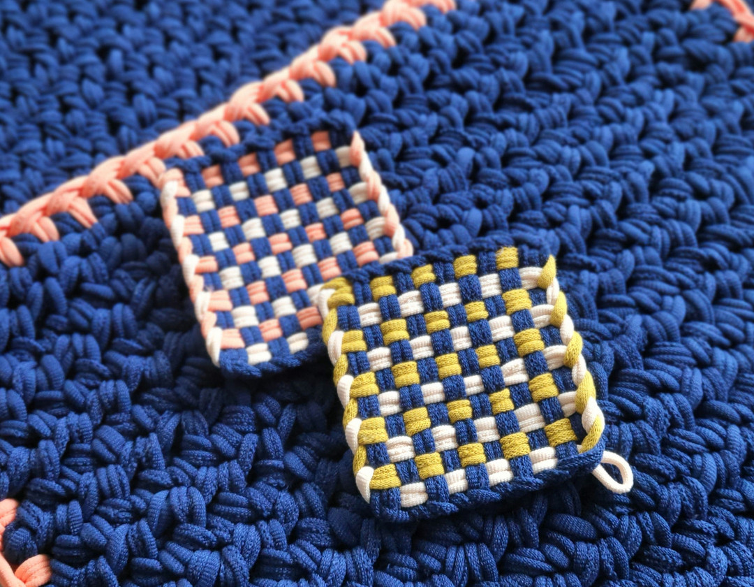 waste of textiles, Gift Coaster, Tea Coaster,pot Coaster