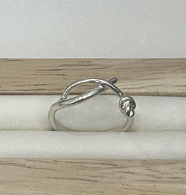 Fortune Rings Silver Fish fortune silver ring | idus