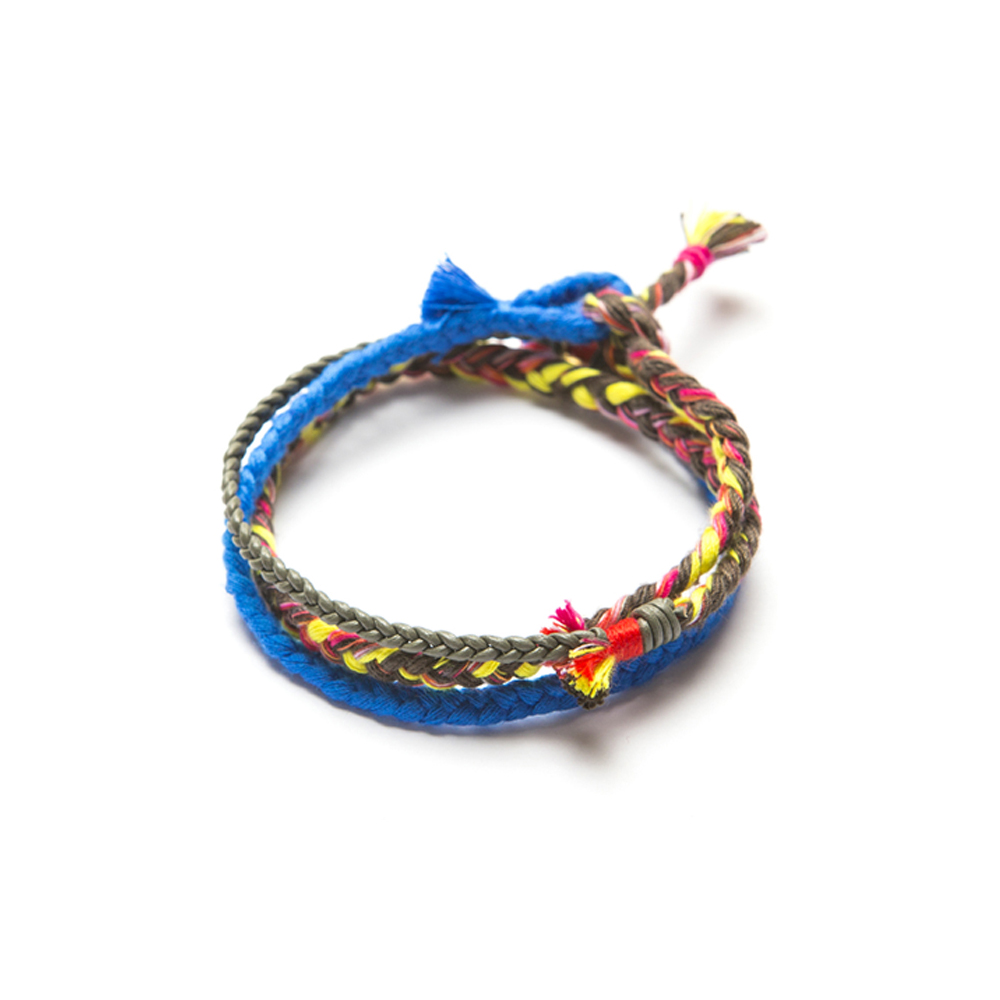 3MIX.48 / handmade thread wish bracelet