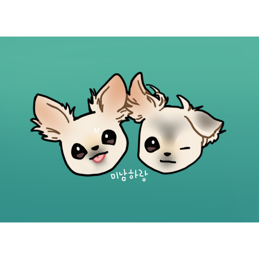 🐶쪼꾸미 반려동물 캐리커쳐🐱 | 아이디어스