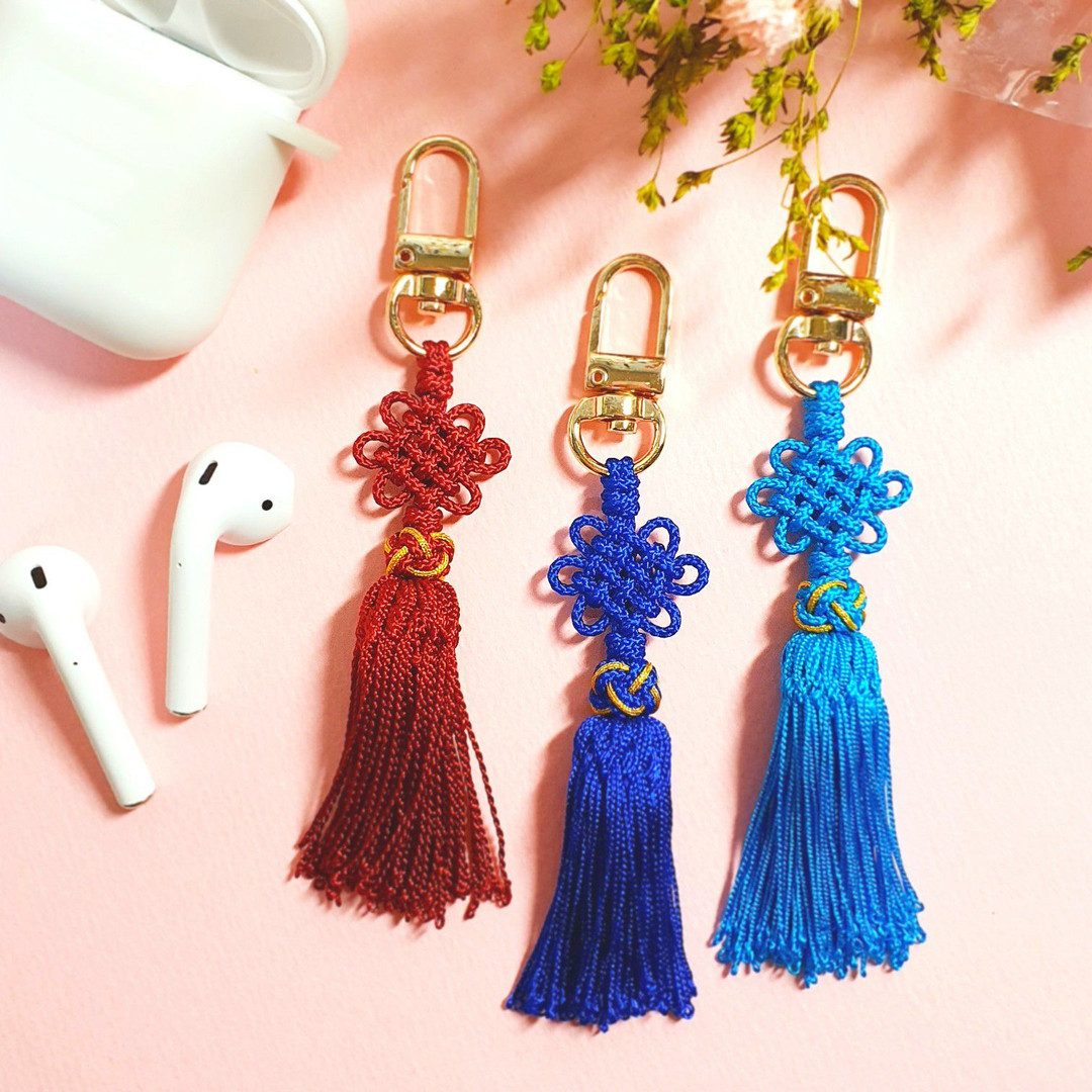 Korean Traditional Accessories Key-ring [flower] | idus