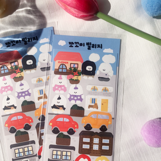 쪼꼬미빌리지 미니 다꾸 씰스티커 | 아이디어스 - 핸드메이드, 수공예, 수제 먹거리 쪼꼬미빌리지 미니 다꾸 씰스티커
