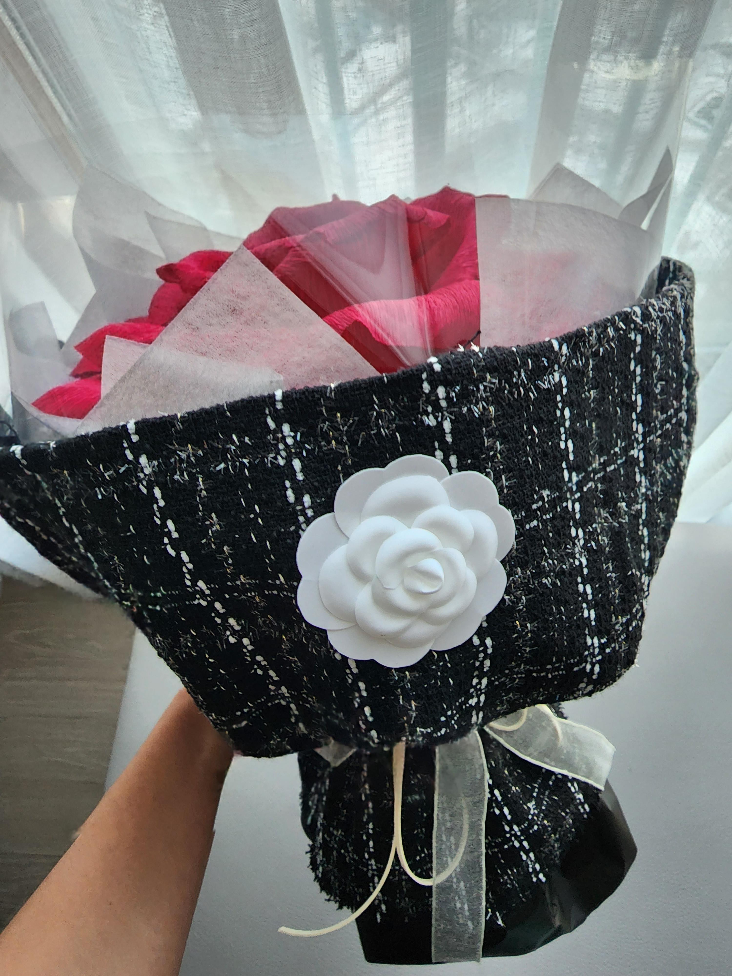 특별한선물⚘점보장미 페이퍼플라워 | 아이디어스